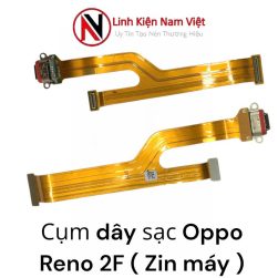 Cụm dây chân sạc Oppo Reno 2F ( Zin máy )