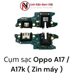 Cụm chân sạc bộ Oppo A17 / A17k ( Zin máy )