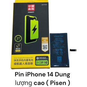Pin iPhone 14 / Dung lượng cao ( Pisen )
