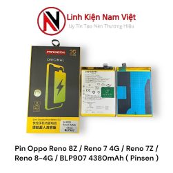 Pin Oppo Reno 8Z / Reno 7 4G / Reno 7Z / Reno 8-4G / A96 5G / BLP907 4380mAh ( Pinsen )