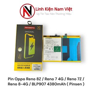 Pin Oppo Reno 8Z / Reno 7 4G / Reno 7Z / Reno 8-4G / A96 5G / BLP907 4380mAh ( Pinsen )