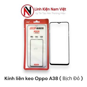 Kinh liền keo Oppo A18 / A38 / A58 / A78 / A57 - 4G / A57 2020 / A17k / A77s / A17 / A77 5G ( Bịch Đỏ ) Giọt nước
