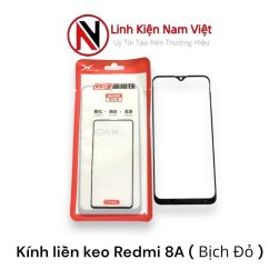 Kính liền keo Xiaomi Redmi 8 / Redmi 8A ( Bịch Đỏ )