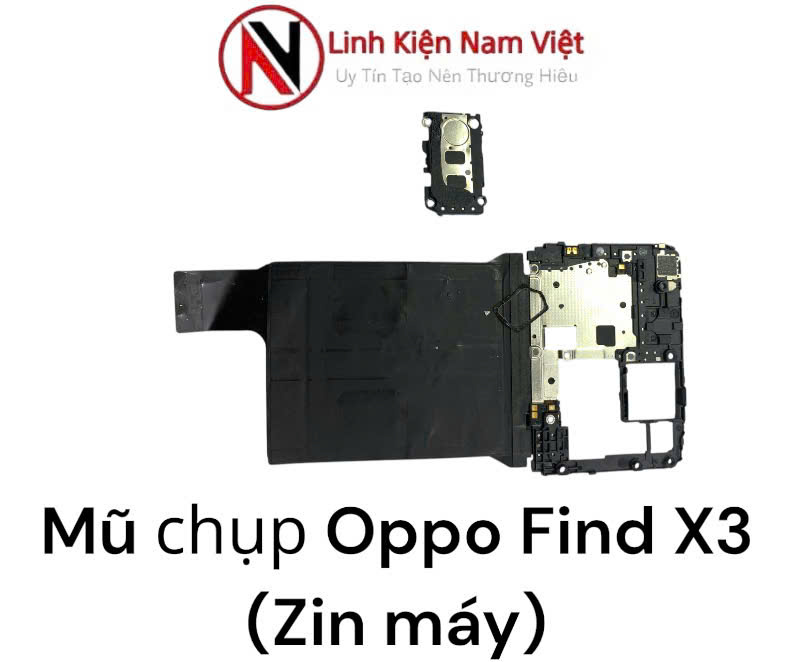 Nắp chụp main sạc nhanh không dây ( NFC ) Oppo Find X3 ( Zin máy )
