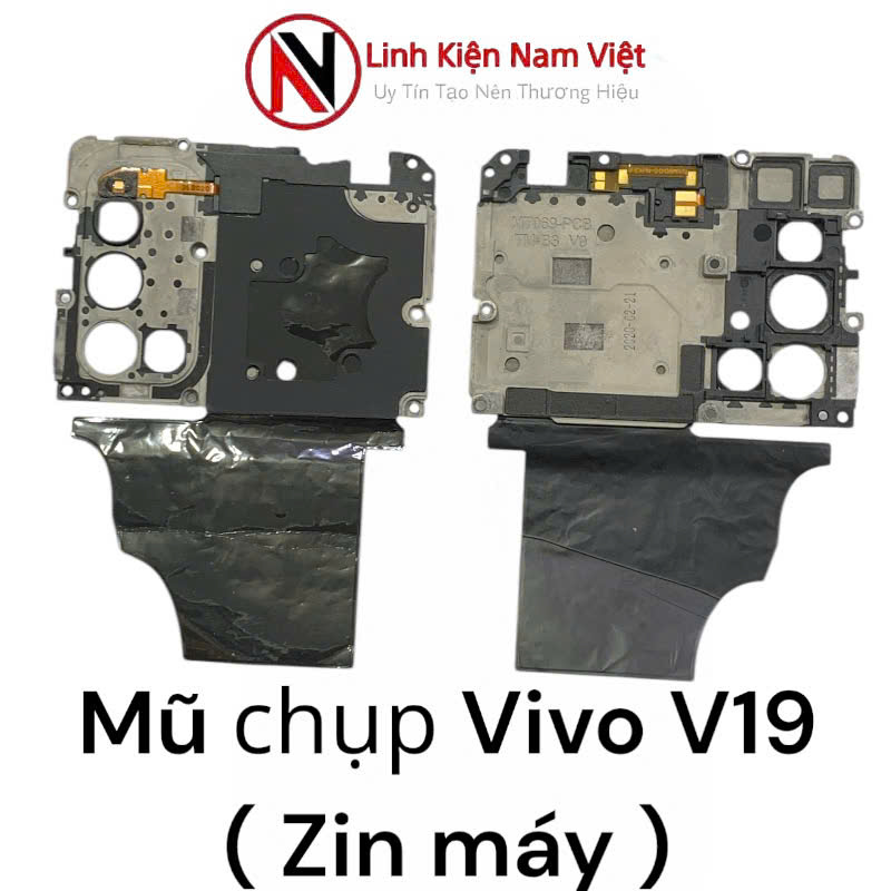 Nắp chụp Main đèn Flash led Vivo V19 ( Zin máy )