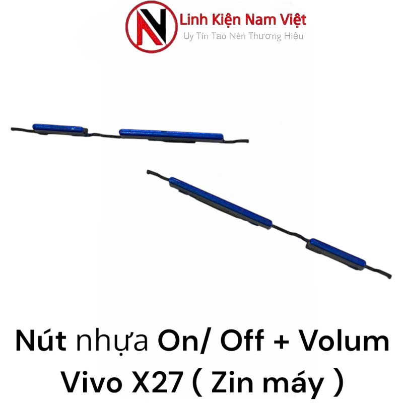 Nút nhựa ngoài On/off nguồn Volum âm lượng Vivo X27 ( Zin máy )