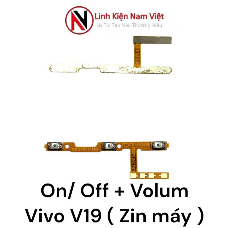 On/off nguồn Volum âm lượng Vivo V19 ( Zin máy )