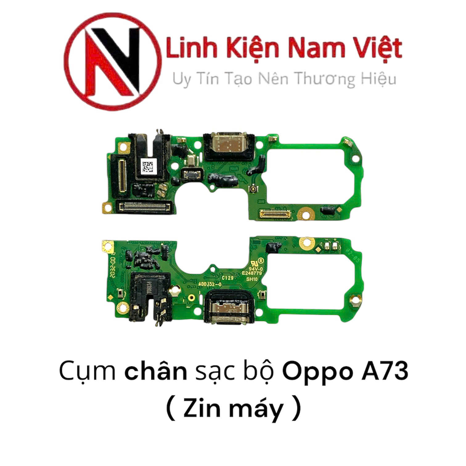 Cụm chân sạc bộ Oppo A73 ( Zin máy )