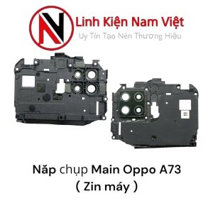 Nắp chụp main liền kính Camera Oppo A73 4G ( Zin bóc máy )