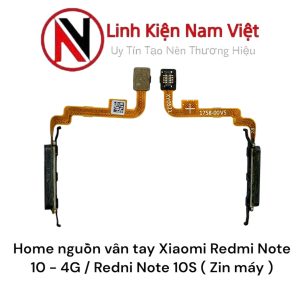 Home nguồn vân tay Xiaomi Redmi Note 10 - 4G / Redni Note 10S ( Zin bóc máy )