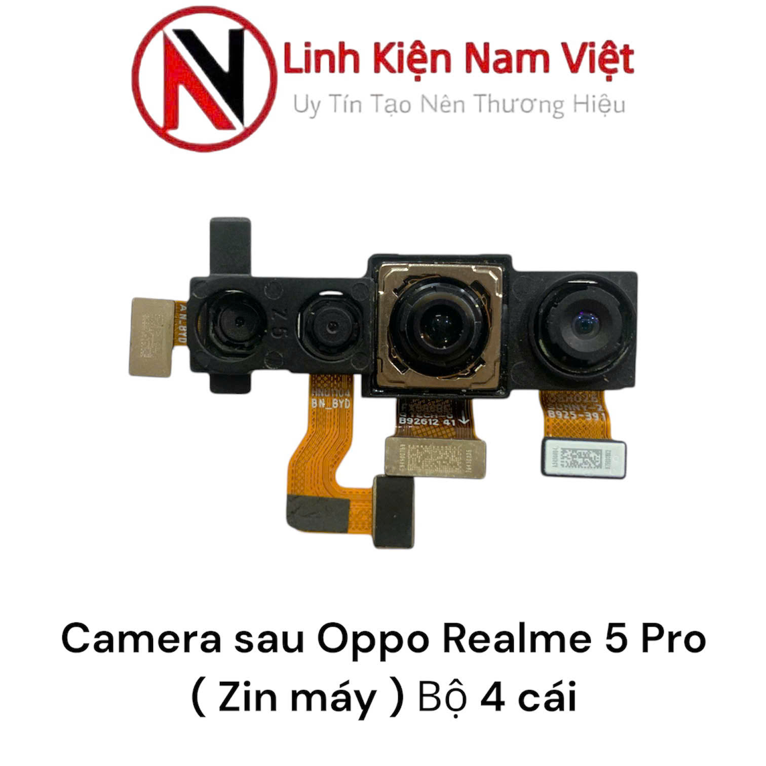 Camera sau Oppo Realme 5 Pro ( Zin máy ) Bộ 4 cái