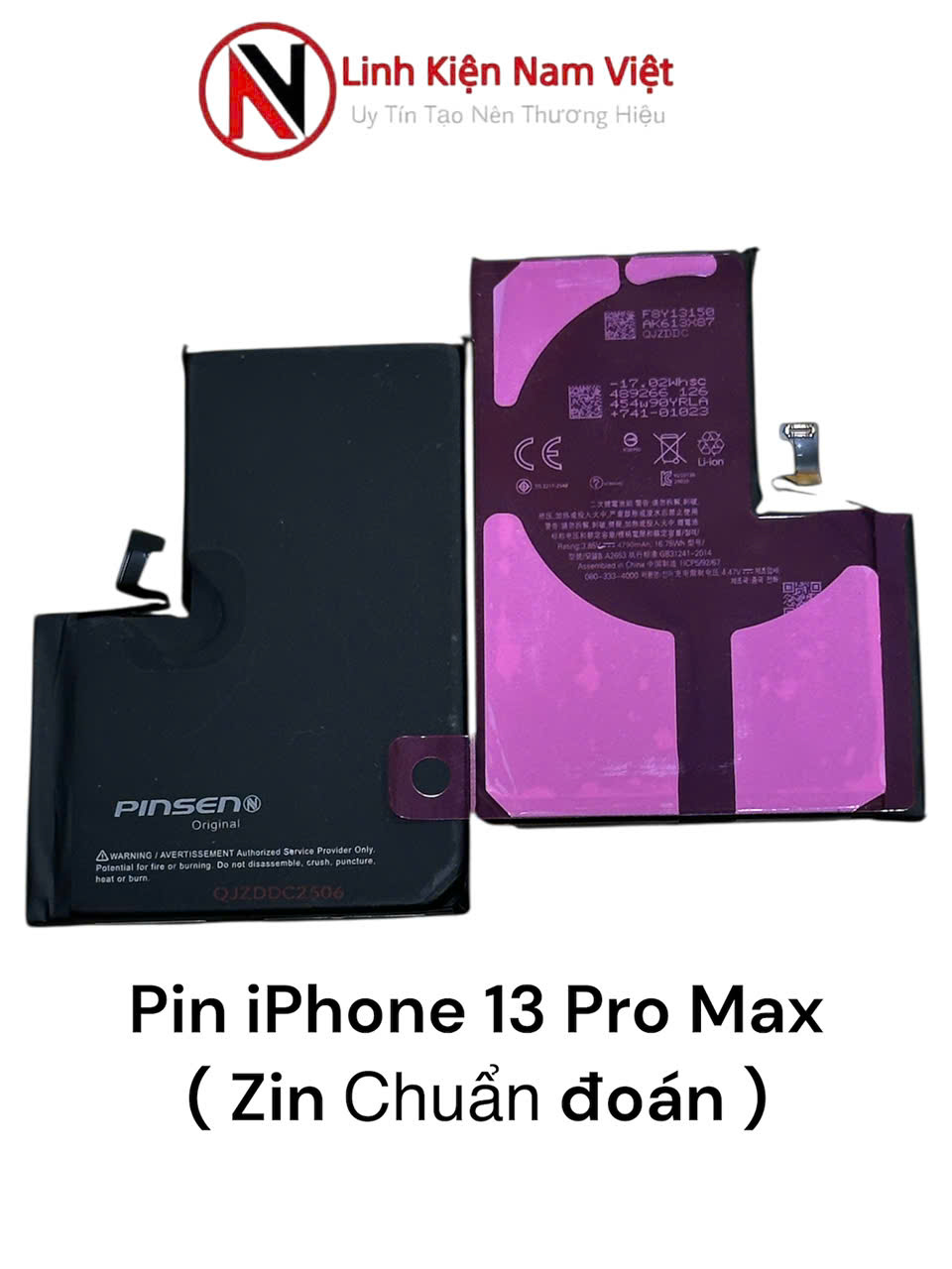 Pin iPhone 13 Pro Max ( Zin Chuẩn đoán )
