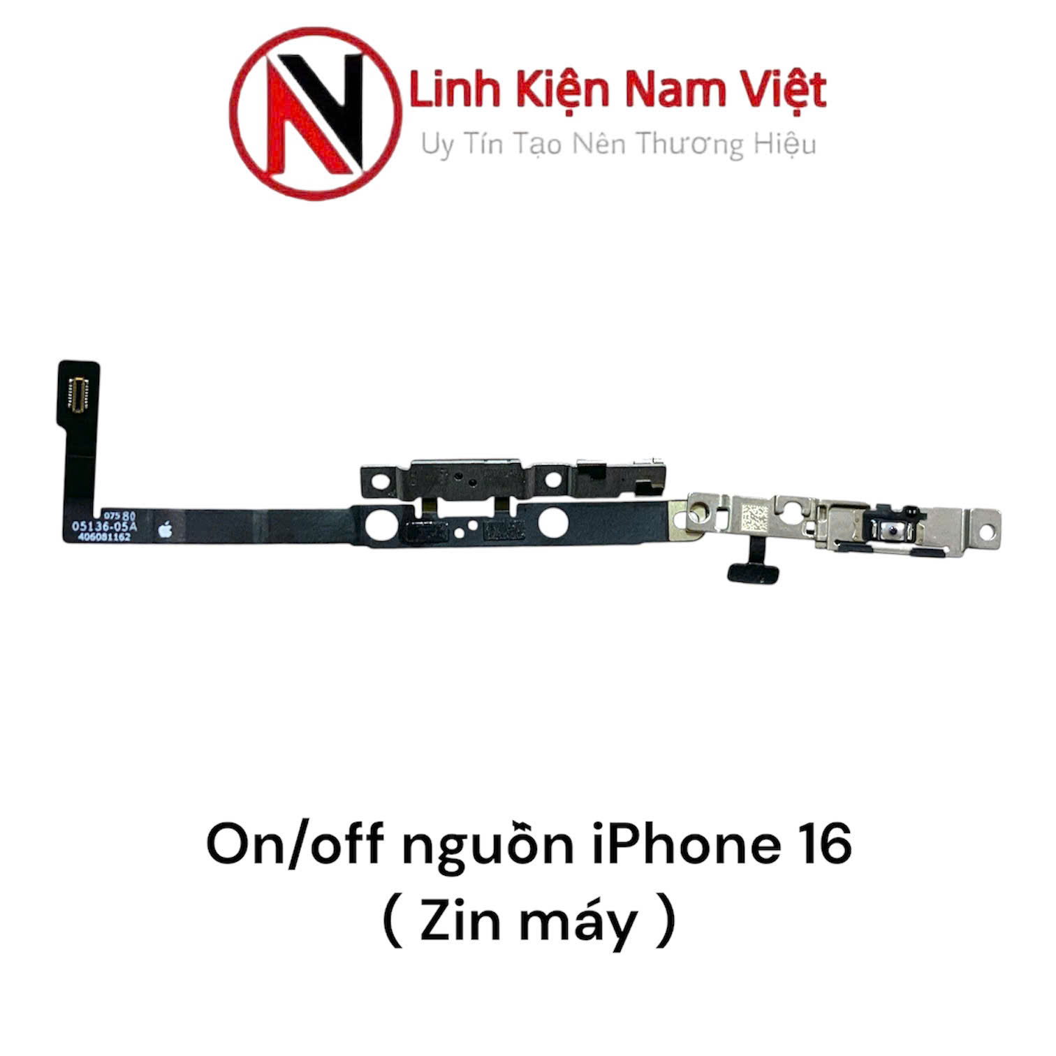On/off mở nguồn iPhone 16 ( Zin máy )
