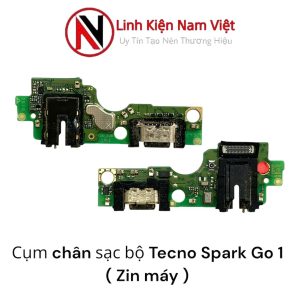 Cụm chân sạc bộ Tecno Spark Go 1 ( Zin new)