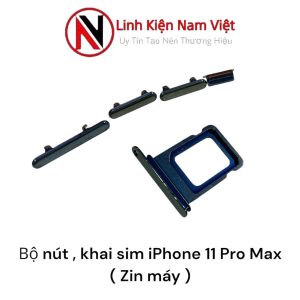 Bộ nút khai sim iPhone 11 Pro Max ( Zin )