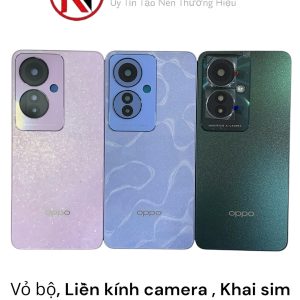 Vỏ bộ, Liền kính camera , Khai sim Oppo Reno 11F ( Zin )