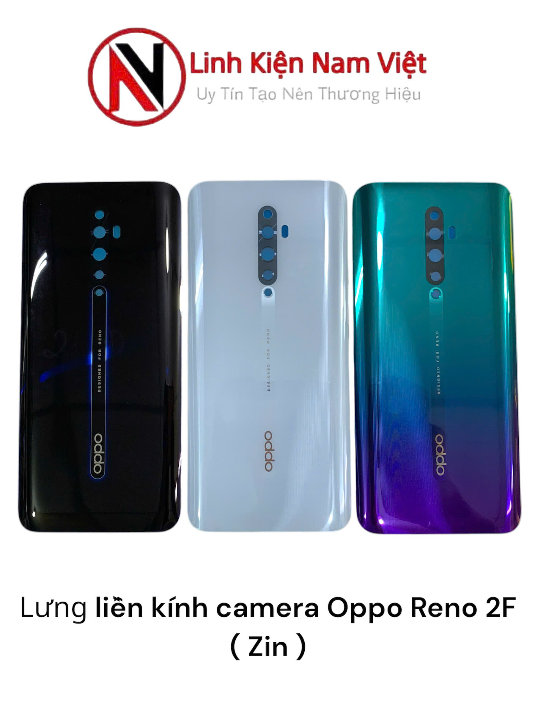 Lưng liền kính camera Oppo Reno 2F ( Zin )