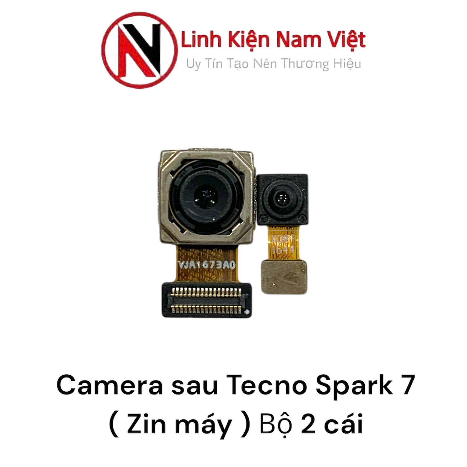 Camera sau Tecno Spark 7 ( Zin máy ) Bộ 2 cái