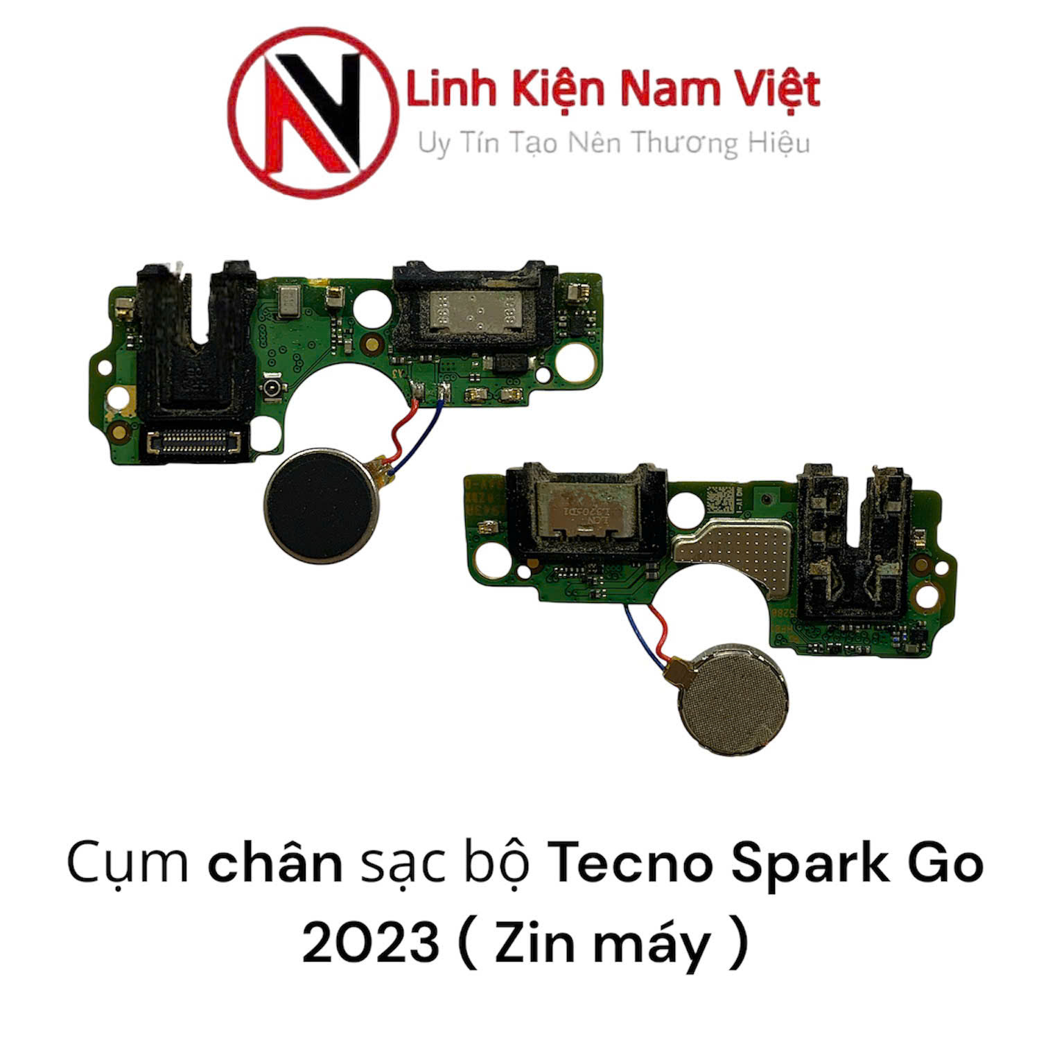 Cụm chân sạc bộ Tecno Spark 20 ( Zin máy )