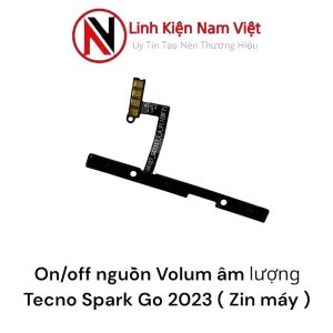 On/off nguồn Volum âm lượng Tecno Spark Go 2023 ( Zin máy )