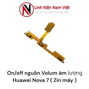 On/off nguồn Volum âm lượng Huawei Nova 7 ( Zin máy )