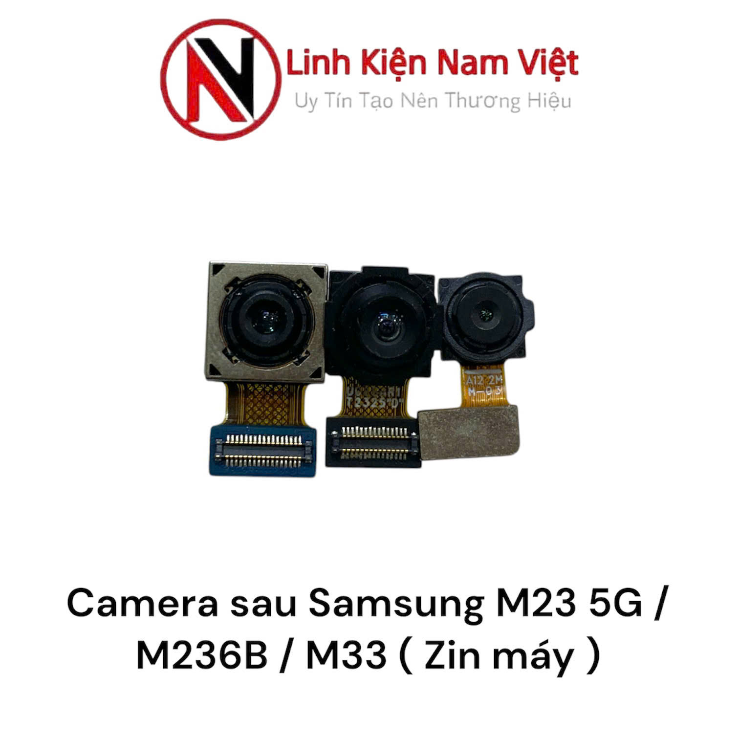 Camera sau Samsung M23 5G / M236B / M33 / M326 ( Zin máy ) Bộ 3 cái