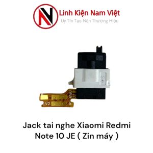 Cụm Jack tai nghe Xiaomi Redmi Note 10 JE ( Zin bóc máy )