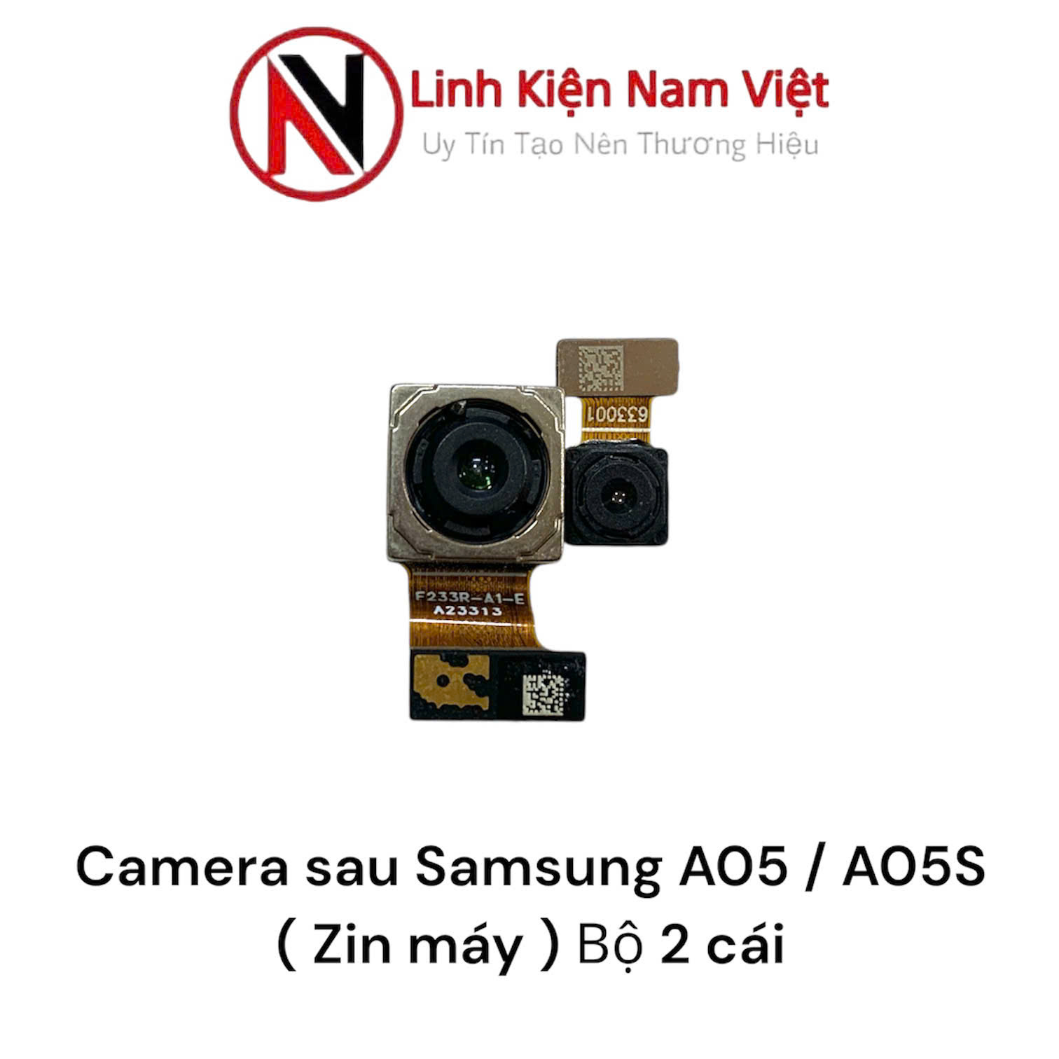 Camera sau Samsung A05 / A055f ( Zin máy ) Bộ 2 cái