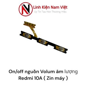 On/off nguồn Volum âm lượng Xiaomi Redmi 10A ( Zin máy )