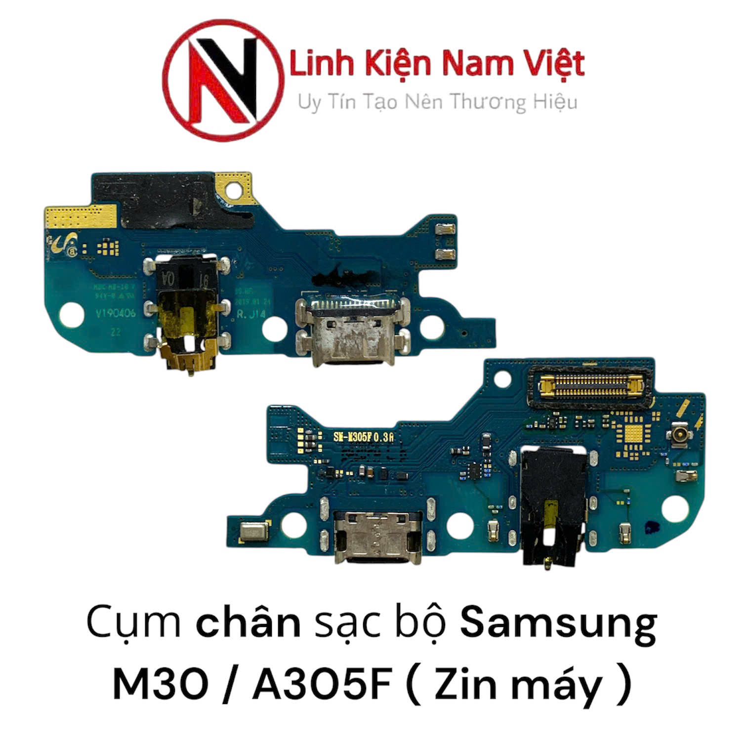 Cụm chân sạc bộ Samsung M30 / A305F ( Zin máy )