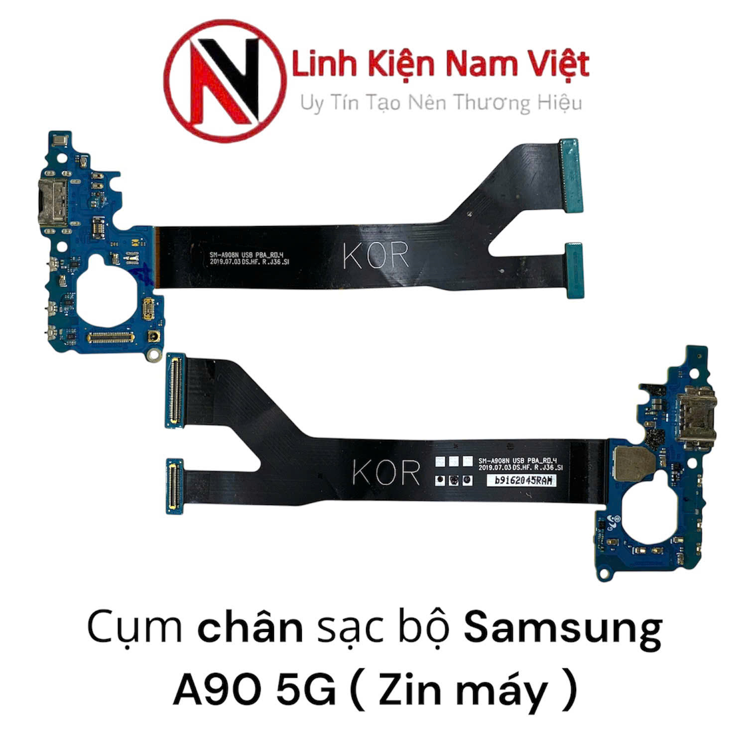 Cụm chân sạc bộ Samsung A90 5G ( Zin máy )
