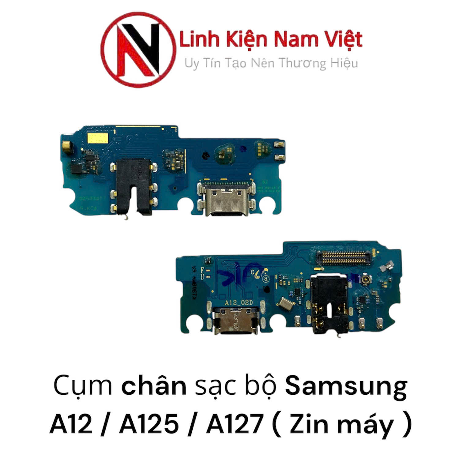 Cụm chân sạc bộ Samsung A12 / A125 / A127 ( Zin máy )