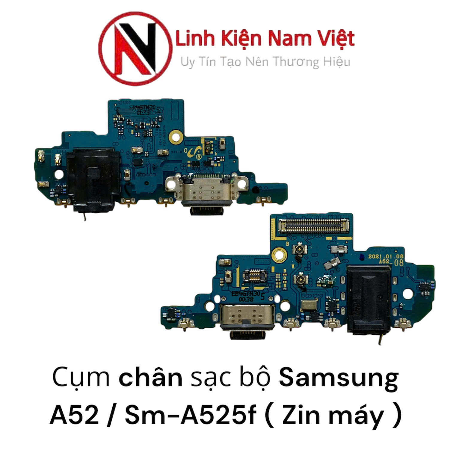 Cụm chân sạc bộ Samsung A52 Sm-A525f ( Zin máy )