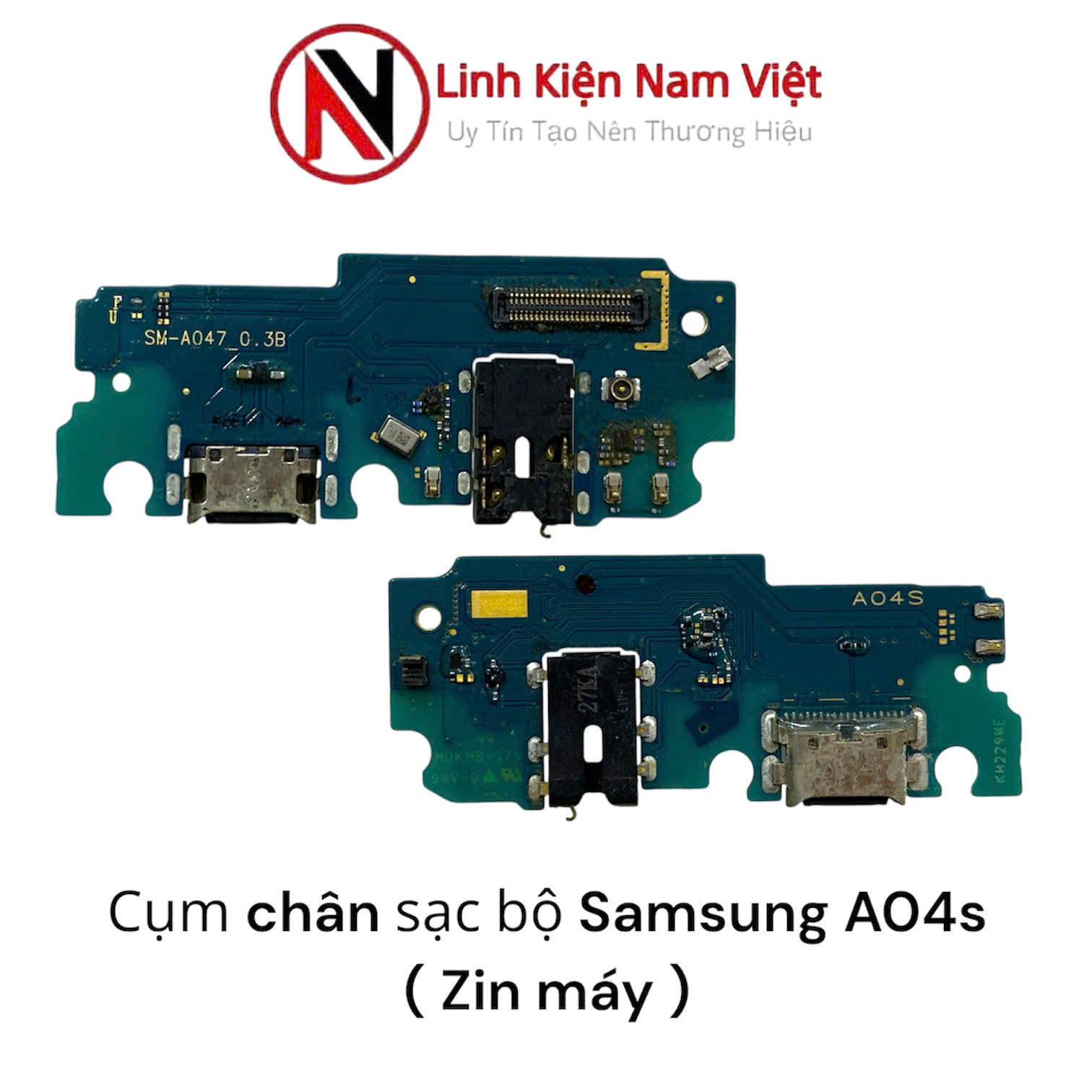 Cụm chân sạc bộ Samsung A04S Sm-A047 ( Zin máy ) 1