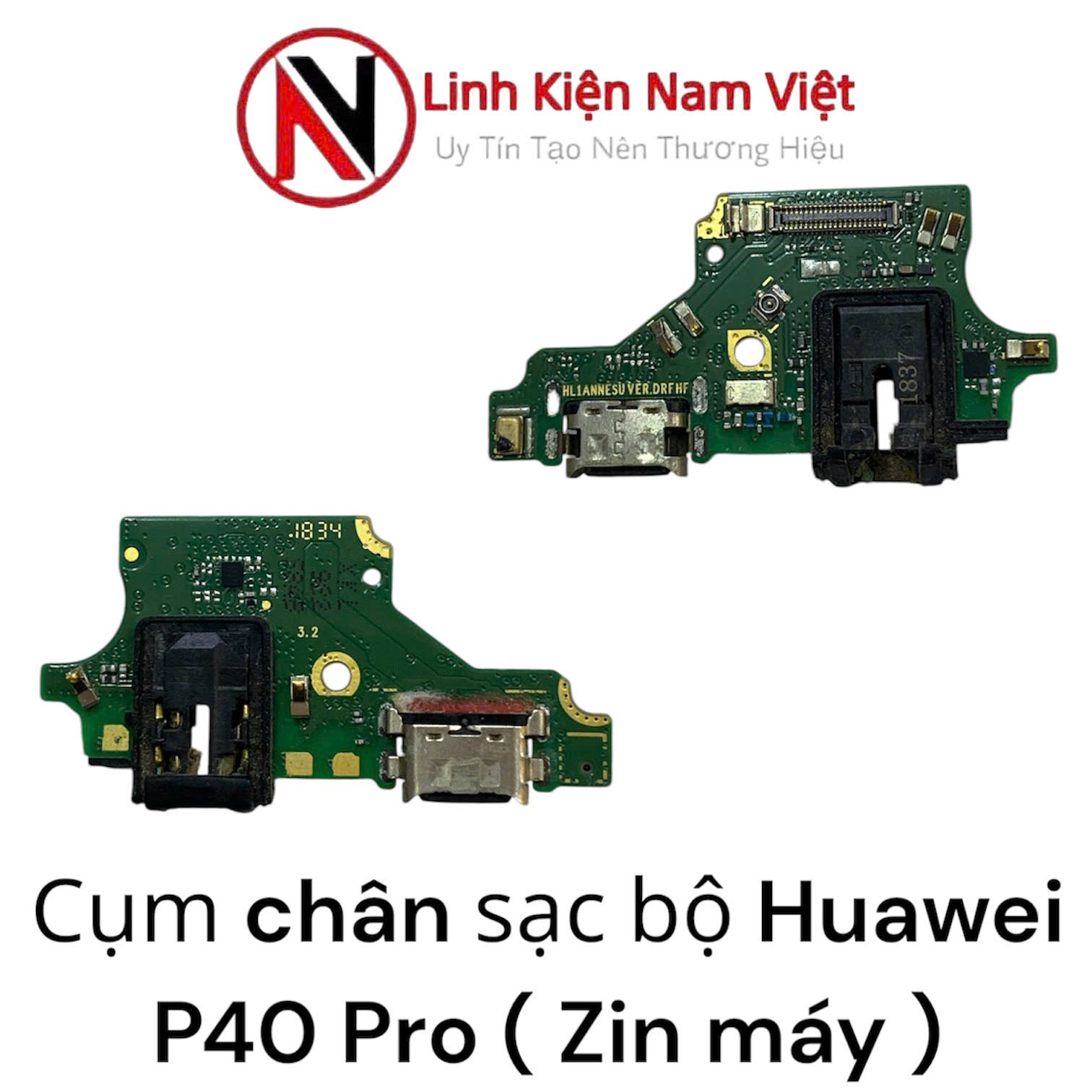 Cụm chân sạc bộ Huawei P40 Pro ( Zin máy )