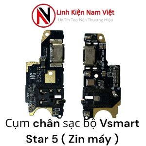Cụm chân sạc bộ Vsmart Star 5 ( Zin máy )