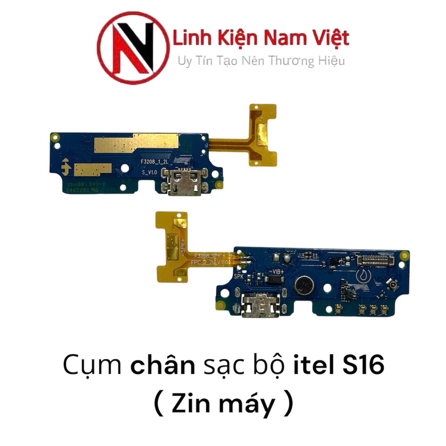 Cụm chân sạc bộ itel S16 ( Zin máy )