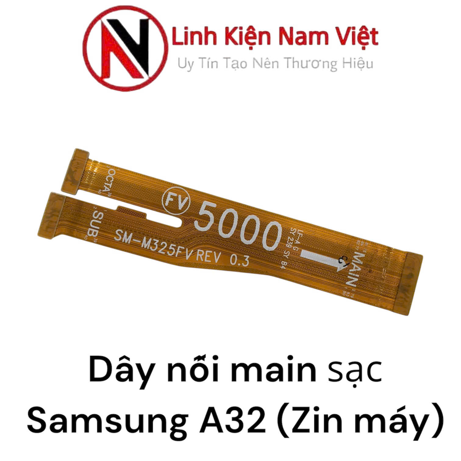 Dây cáp nối Main Sạc Màn hình Samsung Lcd A32-4G / A325F ( Zin máy ) 