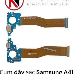 Cụm chân sạc bộ Samsung A41 ( Zin máy )