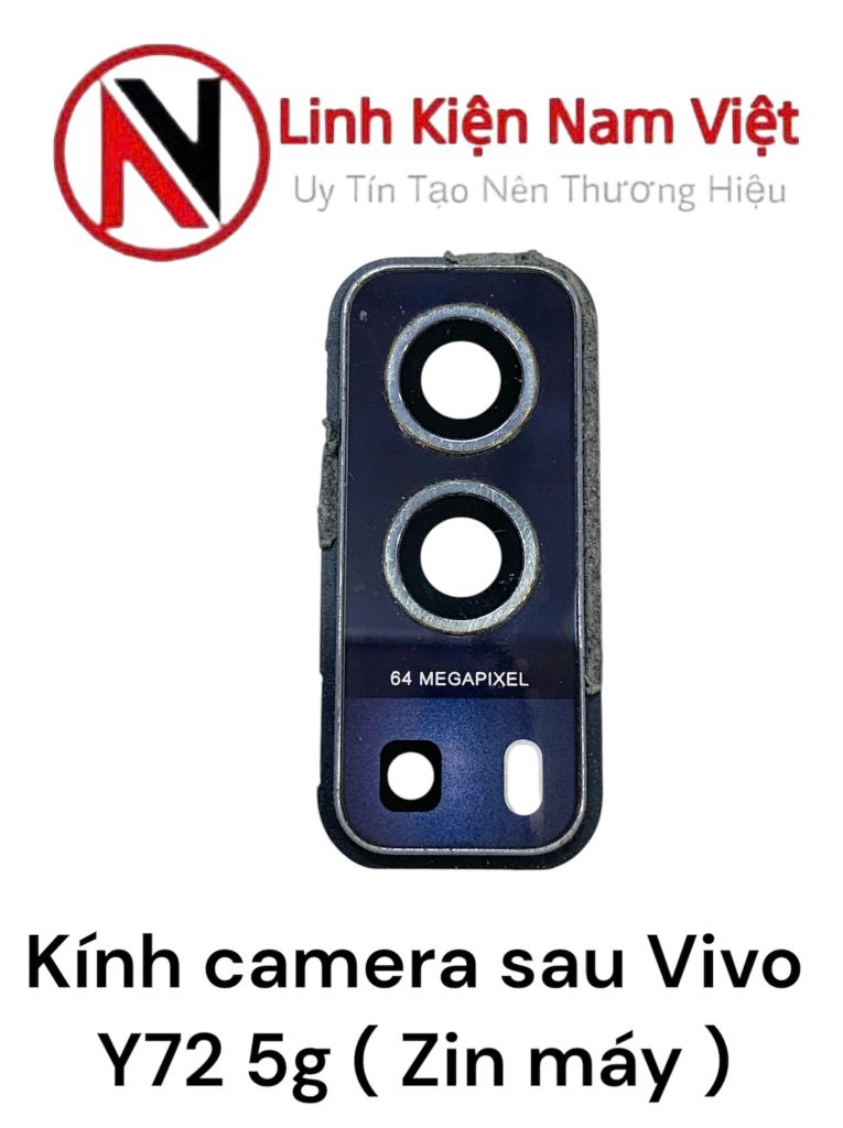 Kính Camera sau Vivo Y72 5G ( Zin máy )