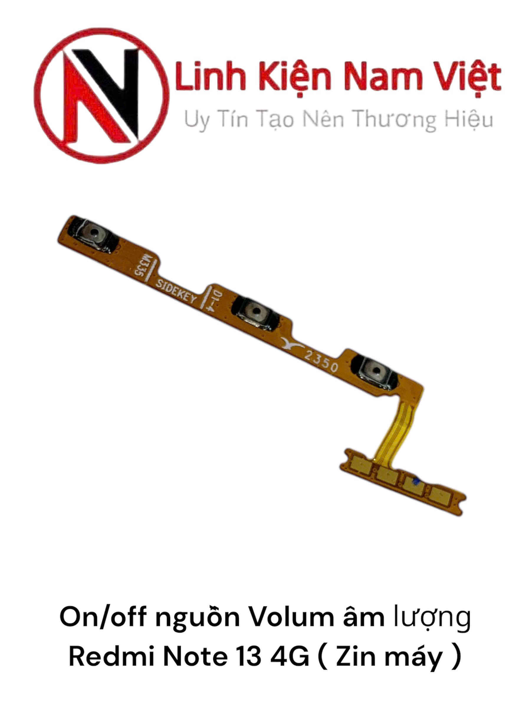 On/off nguồn Volum âm lượng Redmi Note 13 4G ( Zin máy )