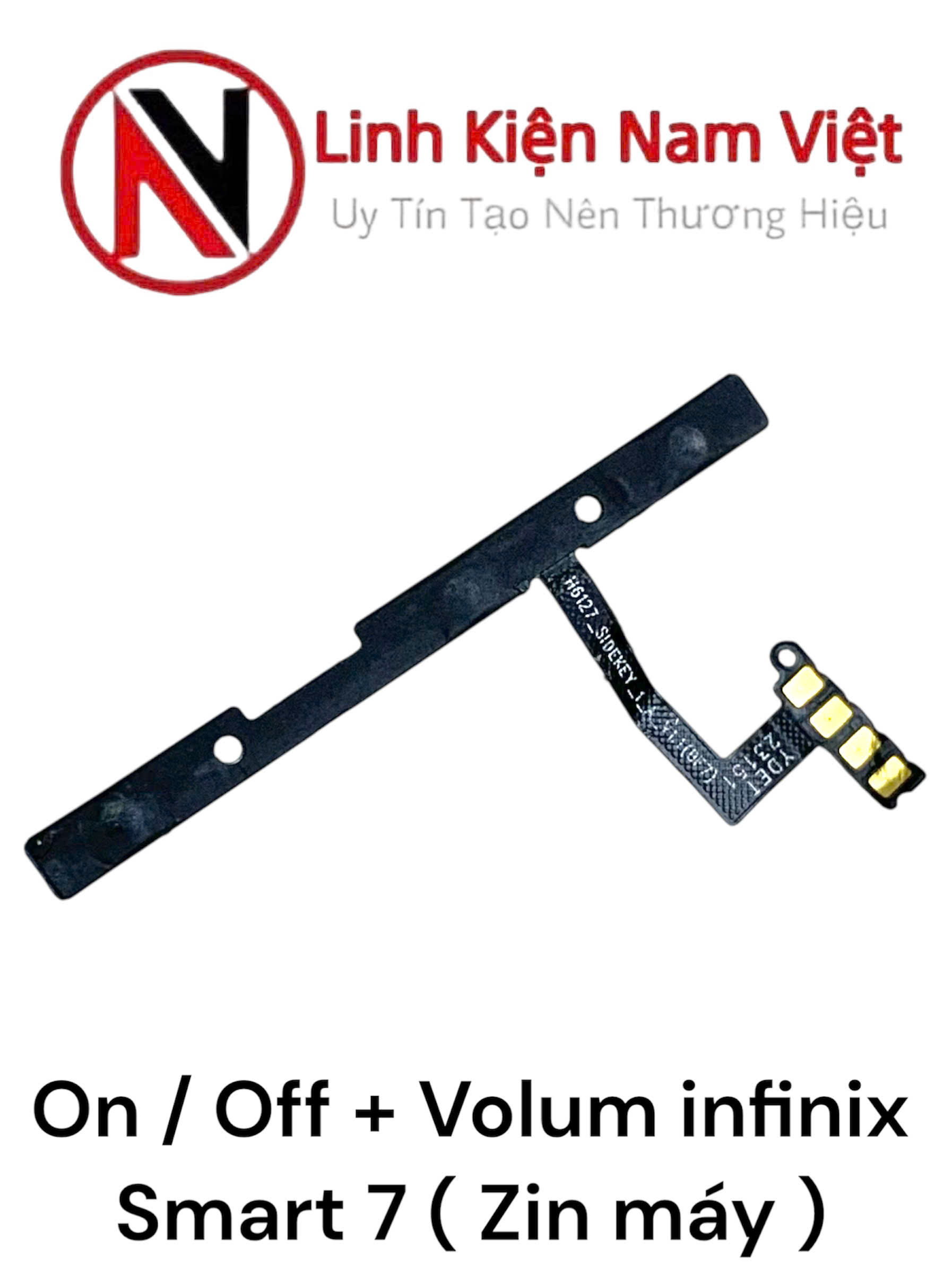 On/off nguồn Volum âm lượng Tecno infinix Smart 7 / X6515 ( Zin máy )