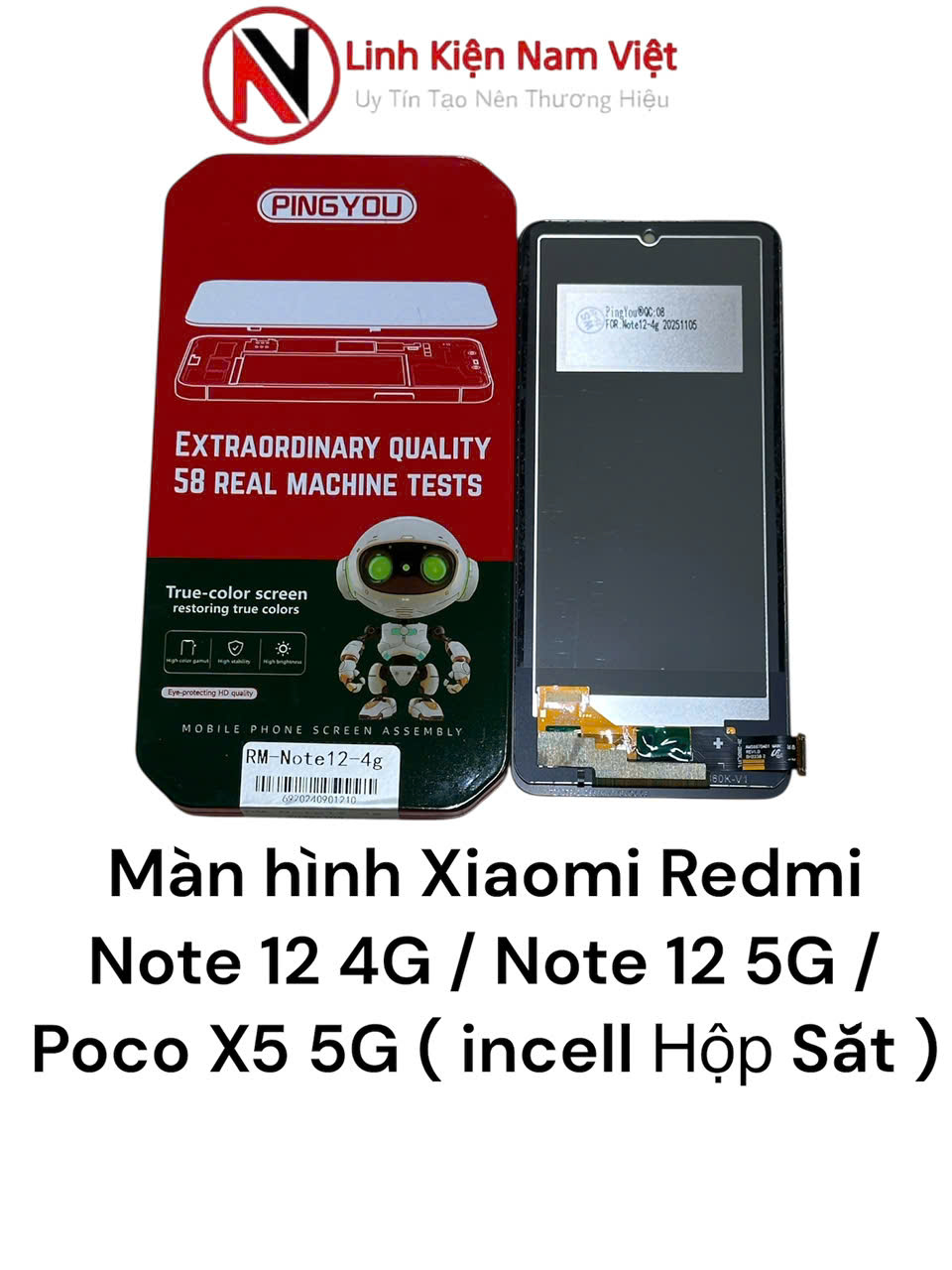 Màn hình Xiaomi Redmi Note 12 4G / Note 12 5G / Poco X5 5G ( incell Hộp Sắt )