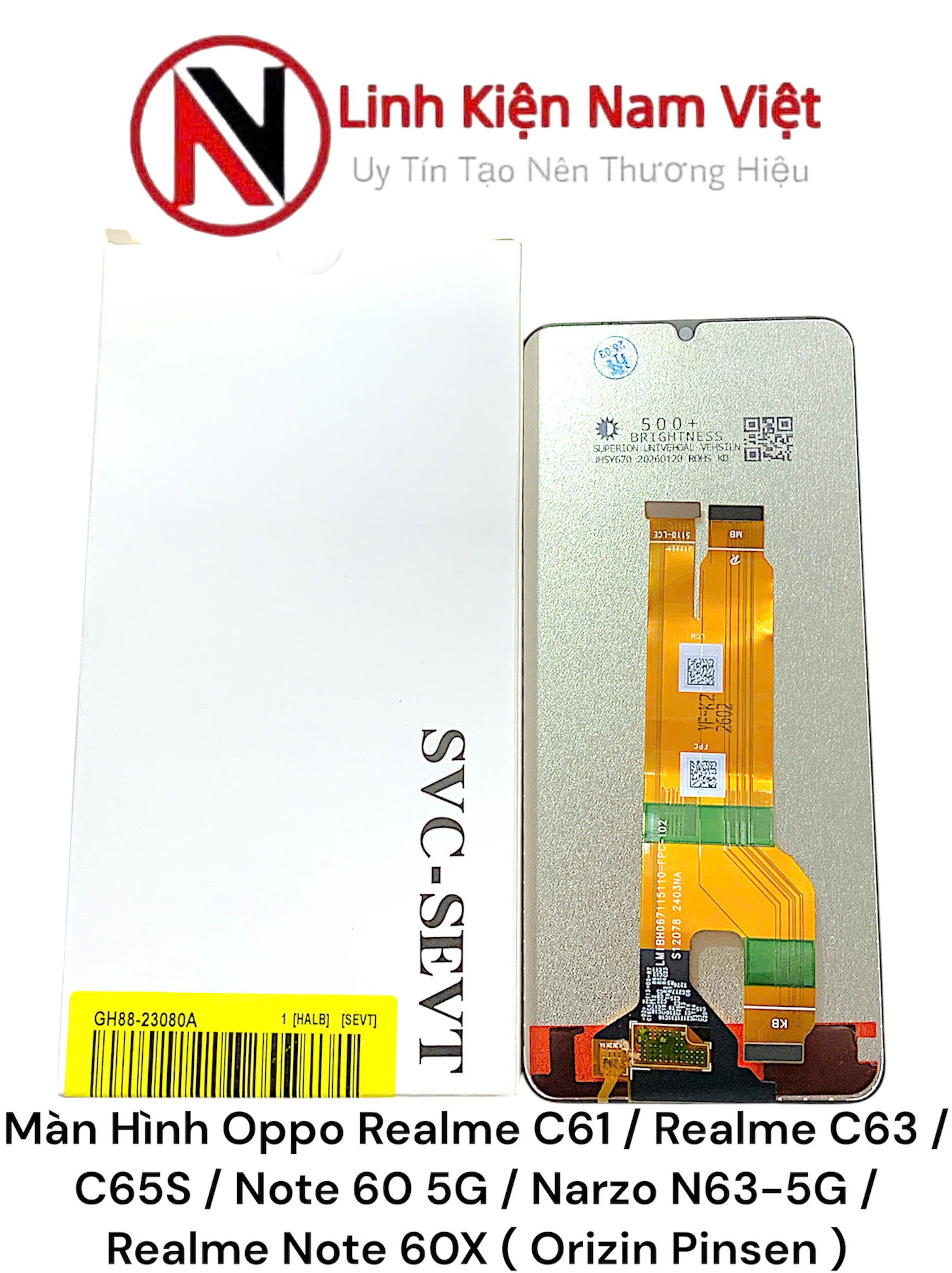 Màn Hình Oppo Realme C61 / Realme C63 / C65S / Note 60 5G / Narzo N63-5G / Note 60X ( ACE Cáp W 400+ )