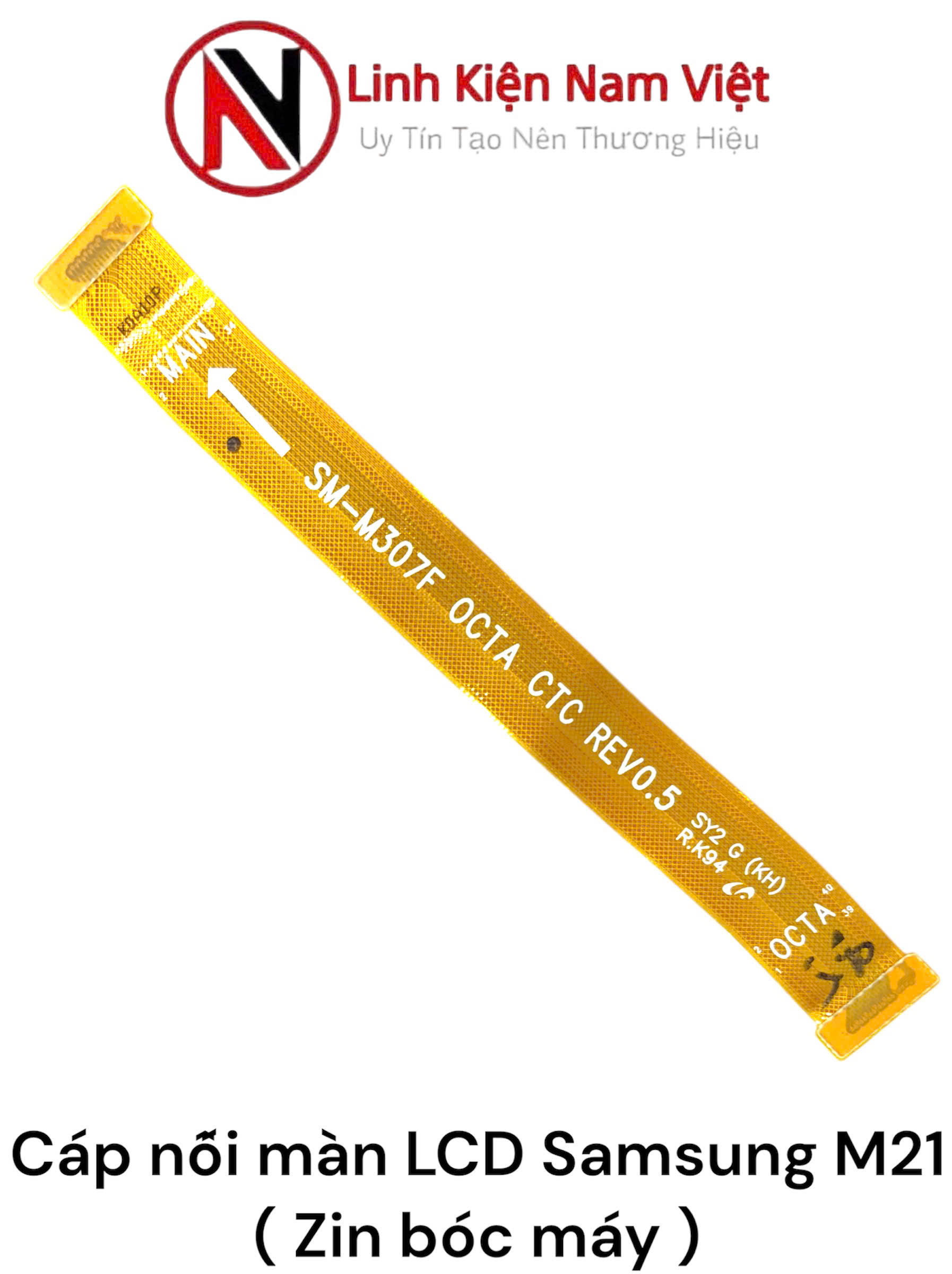 Cáp nối main màn hình Lcd Samsung M21 / Sm-M215F ( Zin bóc máy )