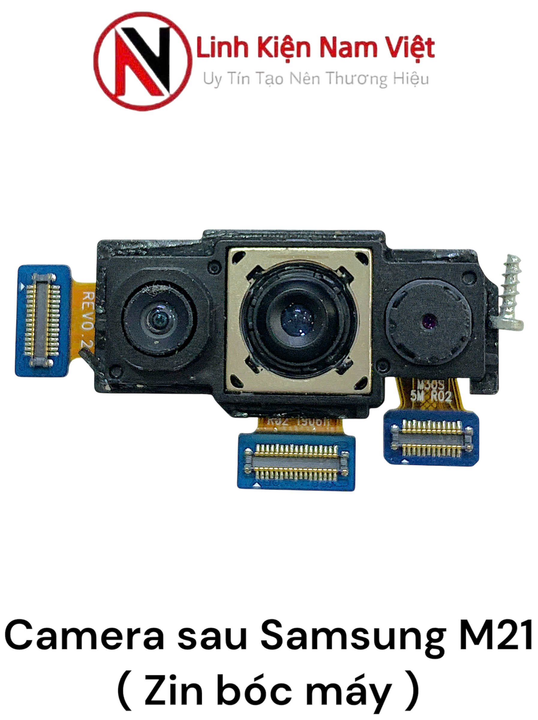 Camera sau Samsung M30s / M21 ( Zin bóc Máy ) Bộ 3 cái