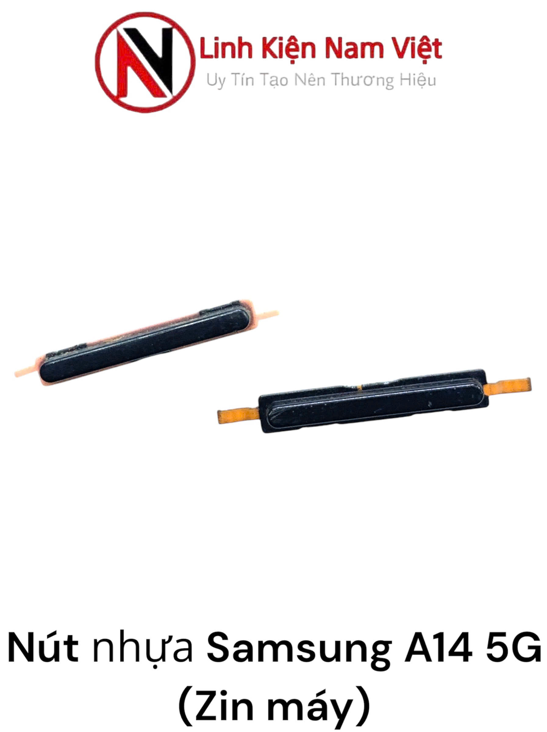 Nút nhựa ngoài Volum âm lượng Samsung A14 4G / A14 5G ( Zin bóc máy )