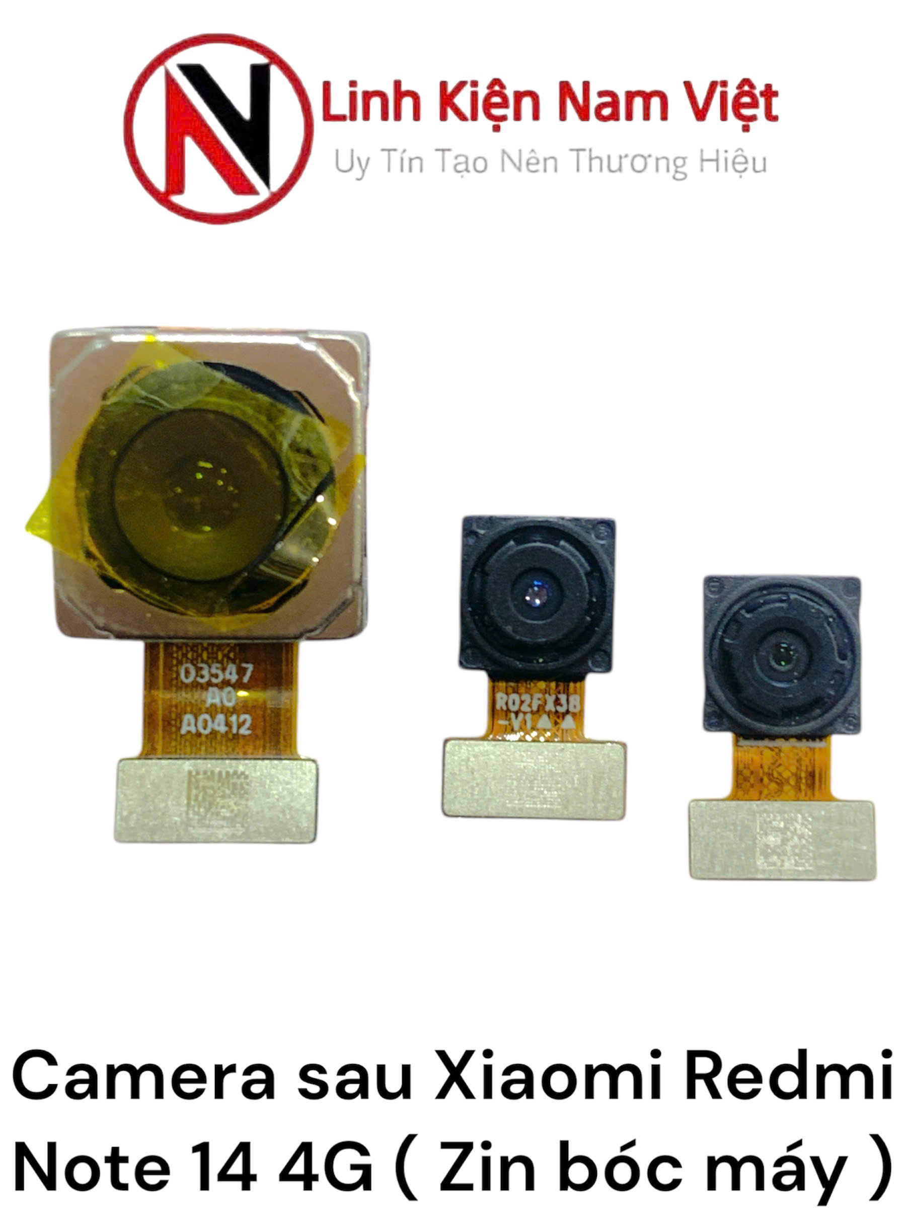 Camera sau Xiaomi Redmi Note 14 4G ( Zin bóc máy ) Bộ 3 cái