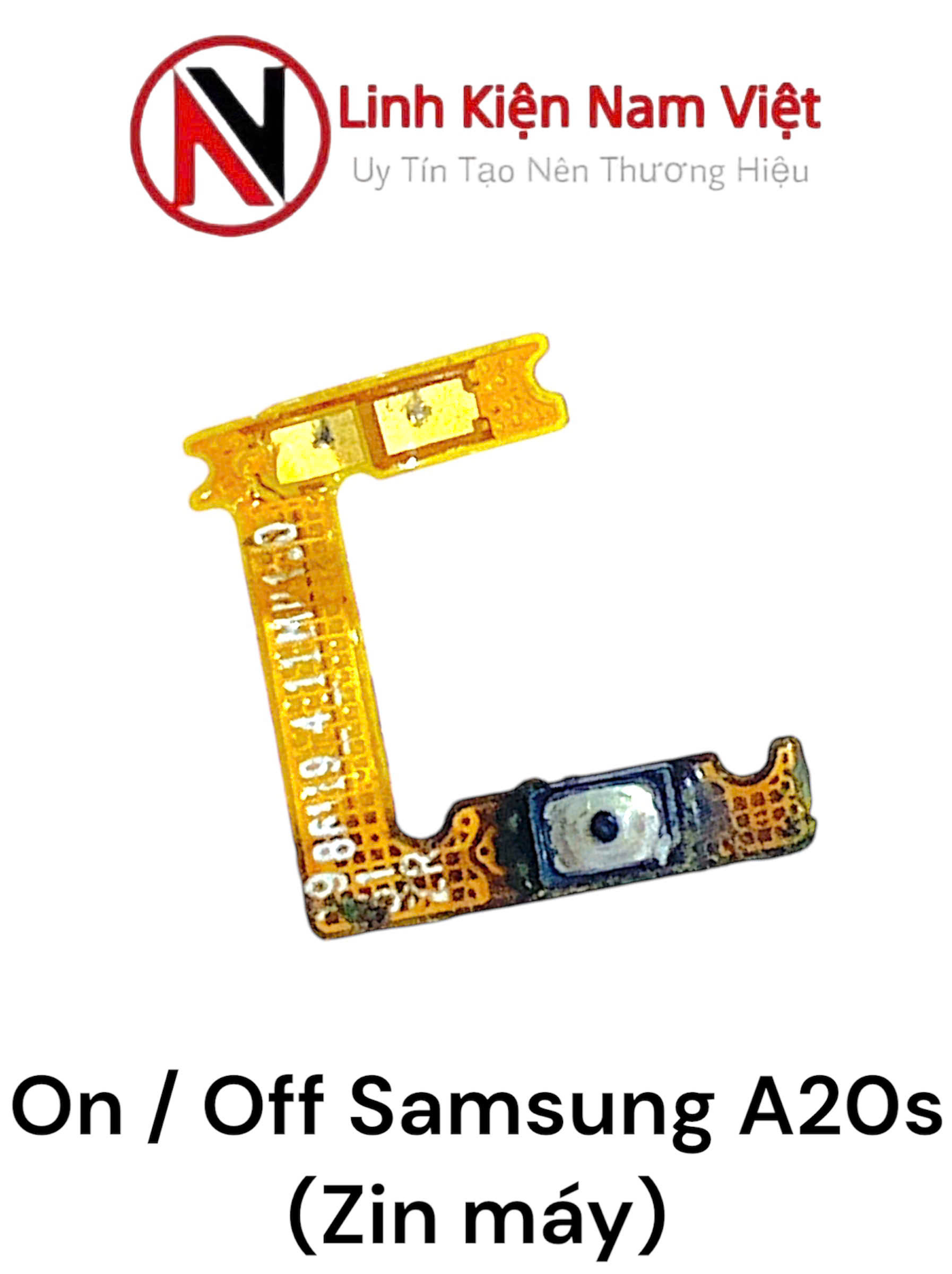 On/off mở nguồn Samsung A20s ( Zin bóc máy )