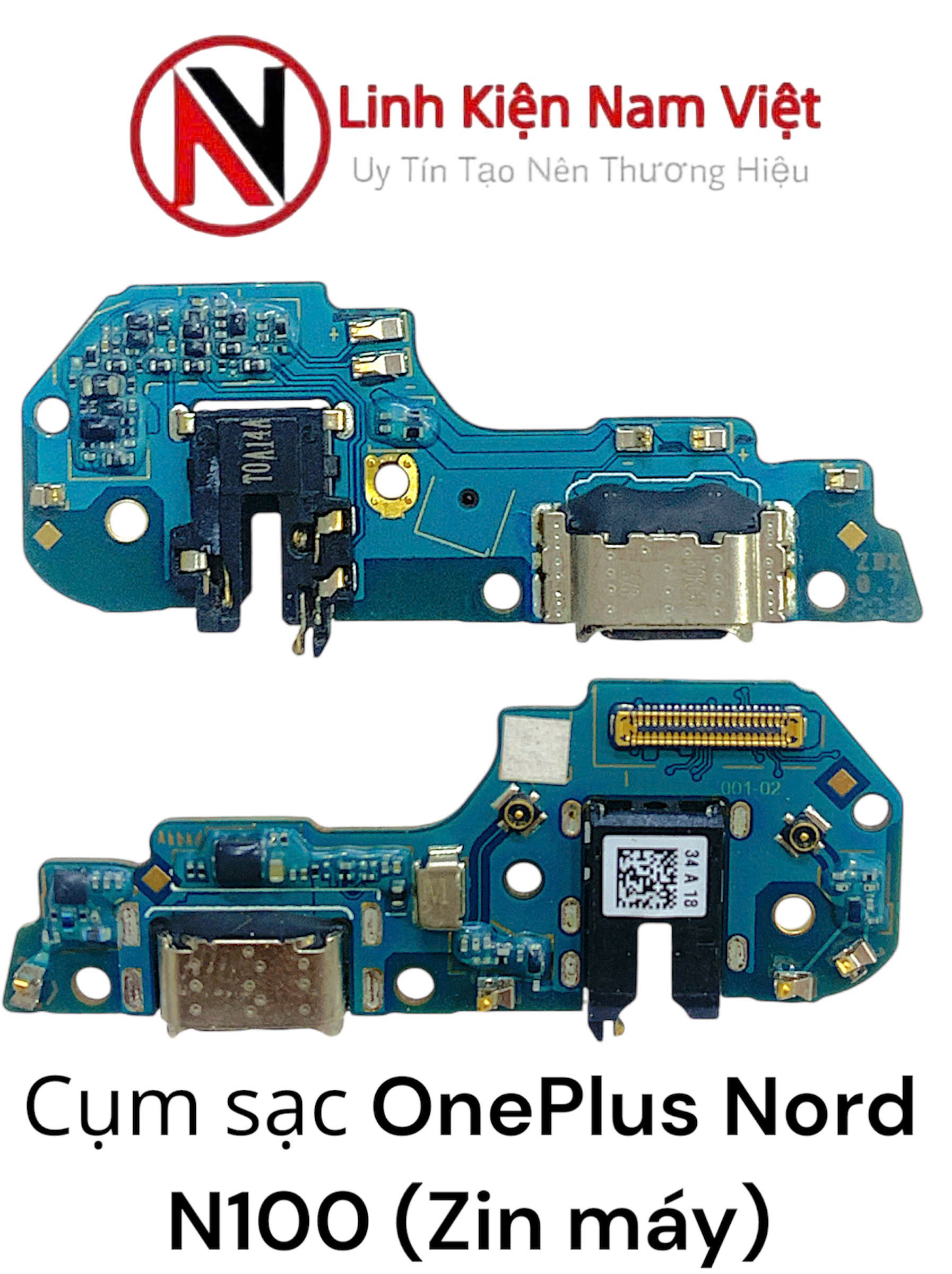 Cụm Chân Sạc Oppo OnePlus Nord N100 ( Zin bóc máy )